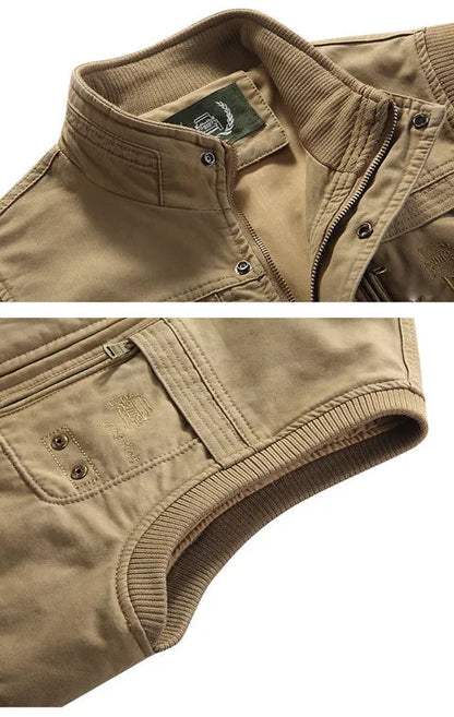 John - Men's vintage-style multi-pocket vest - The perfect gift for dad
