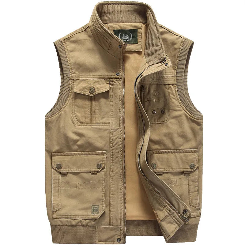 John - Men's vintage-style multi-pocket vest - The perfect gift for dad