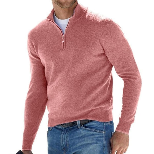 Luke Basic zip-up Sweater For Men