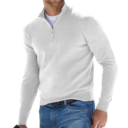 Luke Basic zip-up Sweater For Men